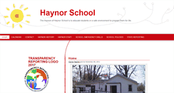 Desktop Screenshot of haynorschool.org