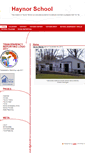 Mobile Screenshot of haynorschool.org